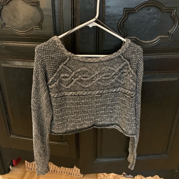 Free people cropped sweater - Picture 4 of 5